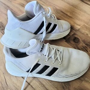 ADIDAS White Running Gym Shoes Size 8